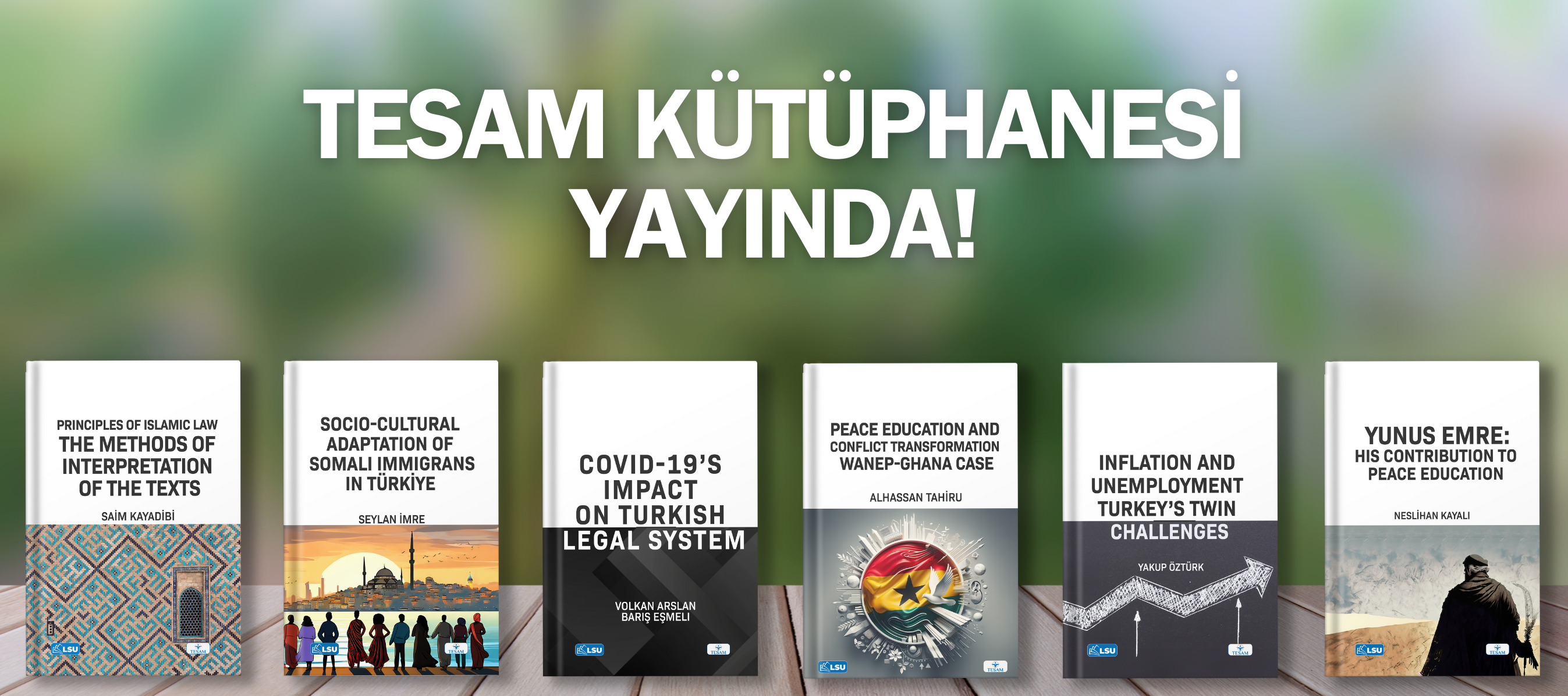 TESAM Kütüphanesi yayında!